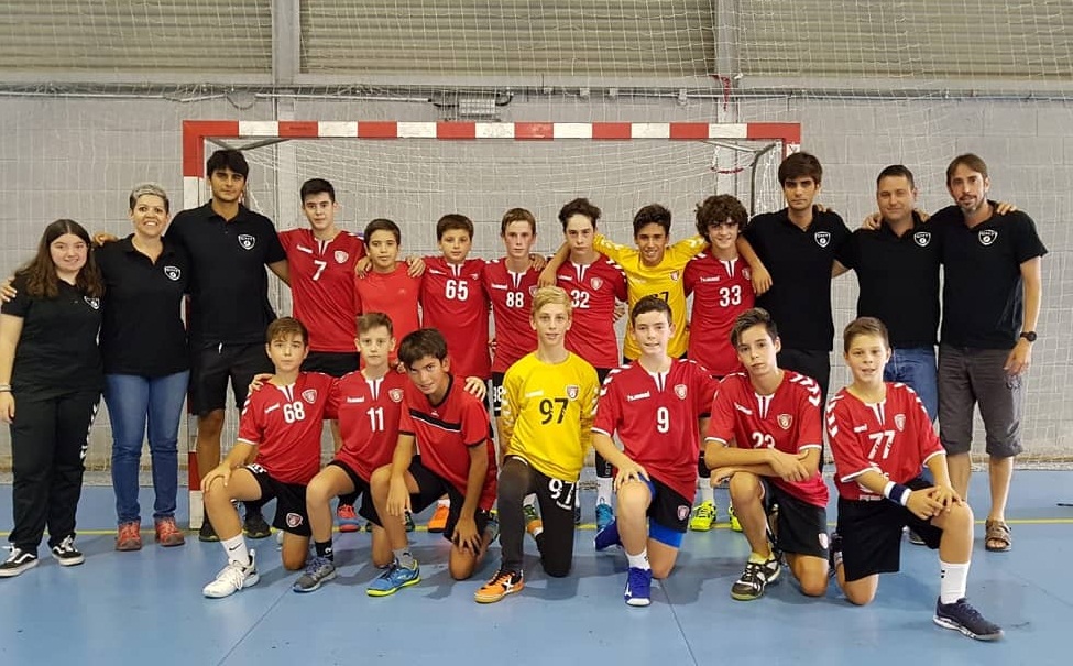 Club Handbol Terrassa Infatil Masculí Vermell