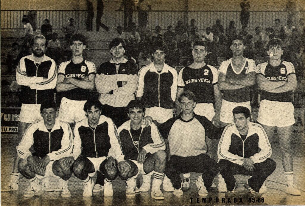 Equip temporada 1985-1986 Club Handbol Terrassa