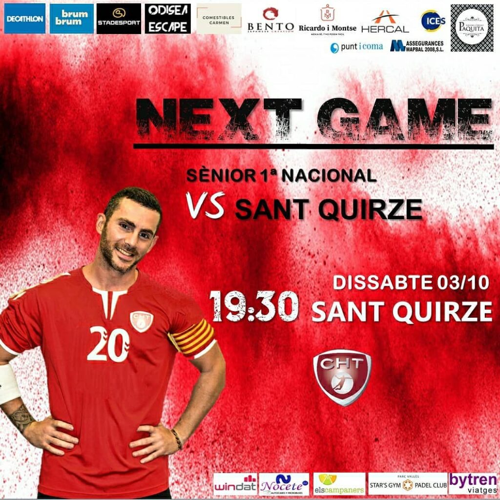 1ª Nacional SANT QUIRZE VS HANDBOL TERRASSA