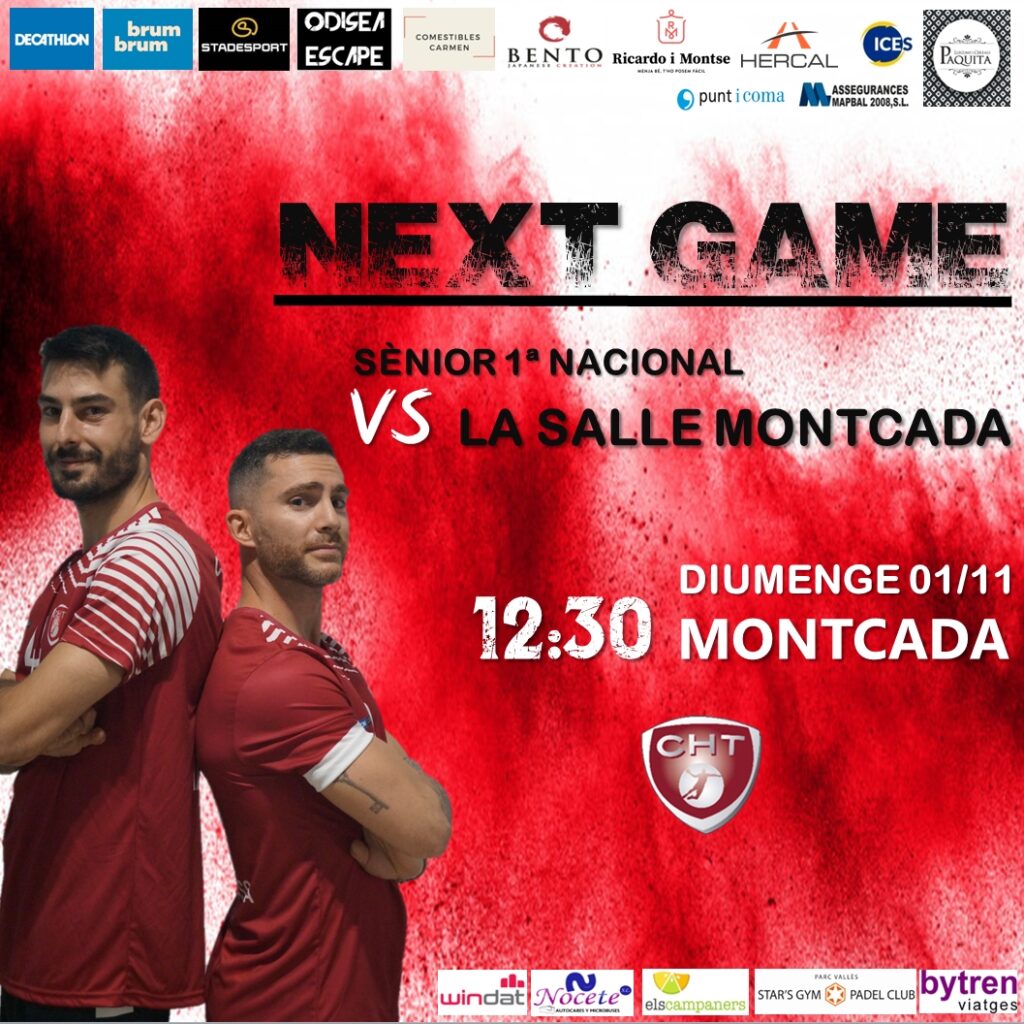 5º jornada 30/31 octubre 2020 1ª Nacional club handbol terrassa