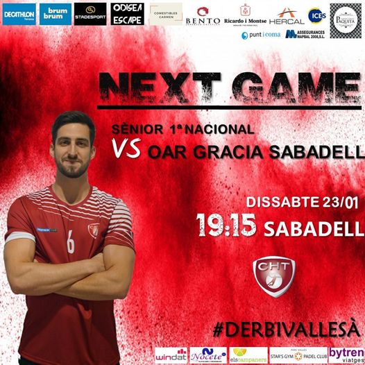 OAR GRACIA SABADELL VS HANDBOL TERRASSA 1º NACIONAL