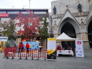 CLUB HANDBOL TERRASSA PORTA L’HANDBOL AL CARRER AMB MOTIU DEL MUNDIAL FEMENÍ D’HANDBOL 2021