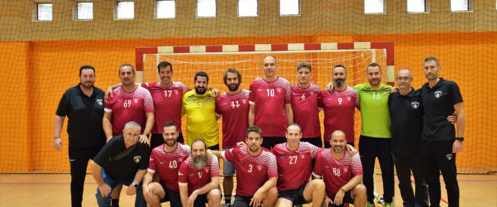 Mari presentació club handbol terrassa màsters masculí 22 23